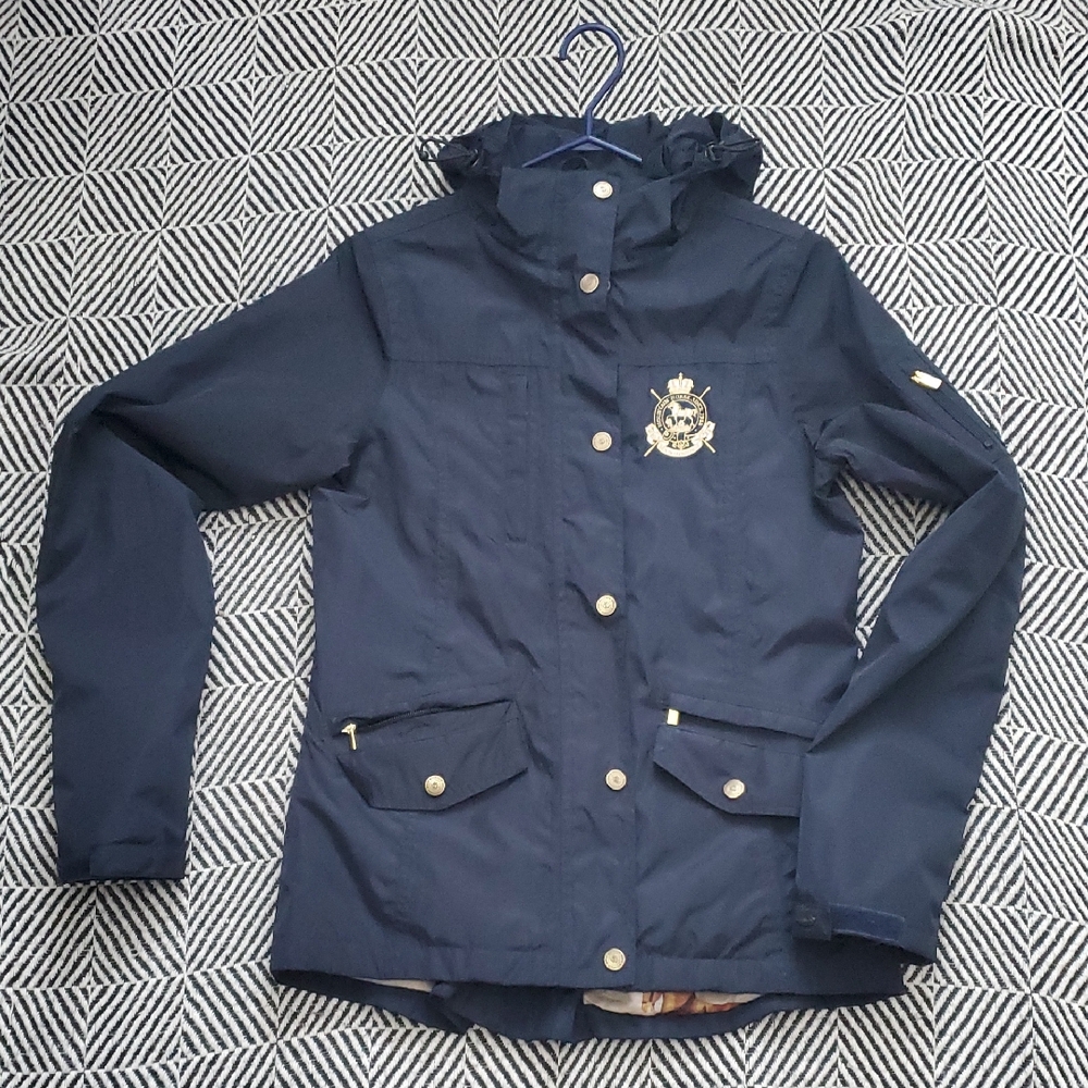 Mountain Horse Women’s Navy Hooded Riding Jacket